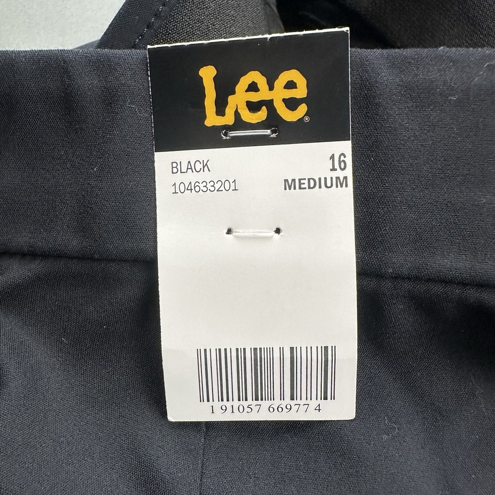 Lee Women's 16 M Ultra Lux with Flex Motion Regular Fit Trouser Pants Black NWT - Picture 11 of 12